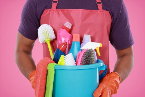 Professional post-build cleaning in a Crystal Palace home interior