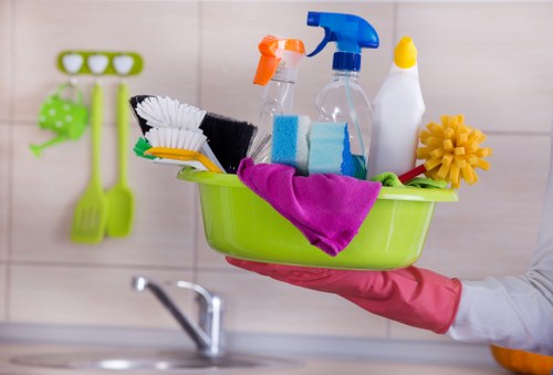 Weekly kitchen and bathroom cleaning in a Crystal Palace property
